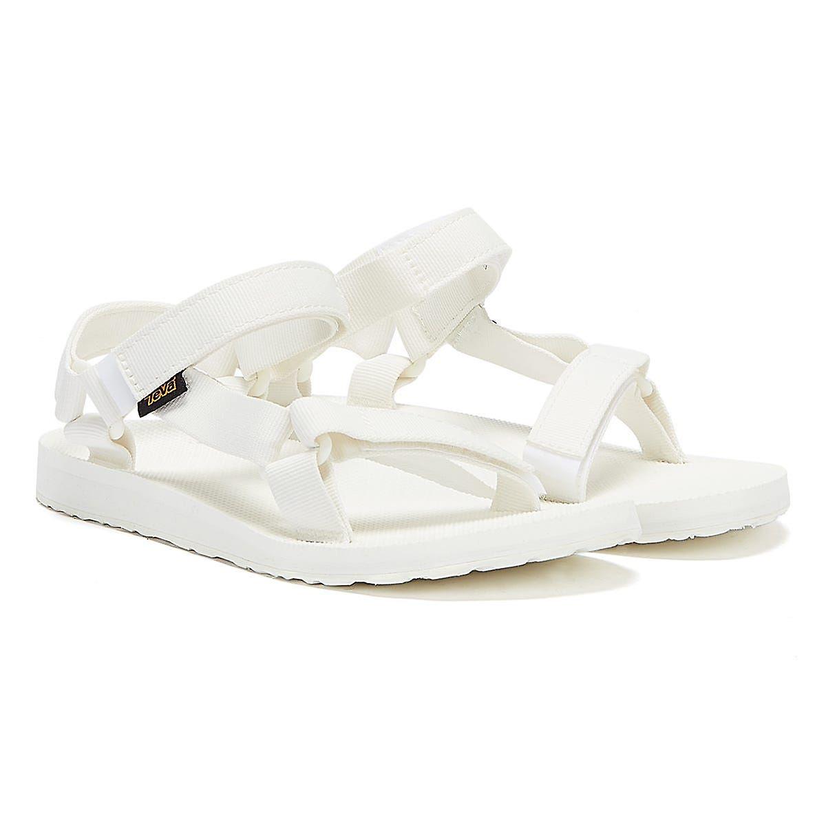 Teva Womens Bright White Original Universal Sandals