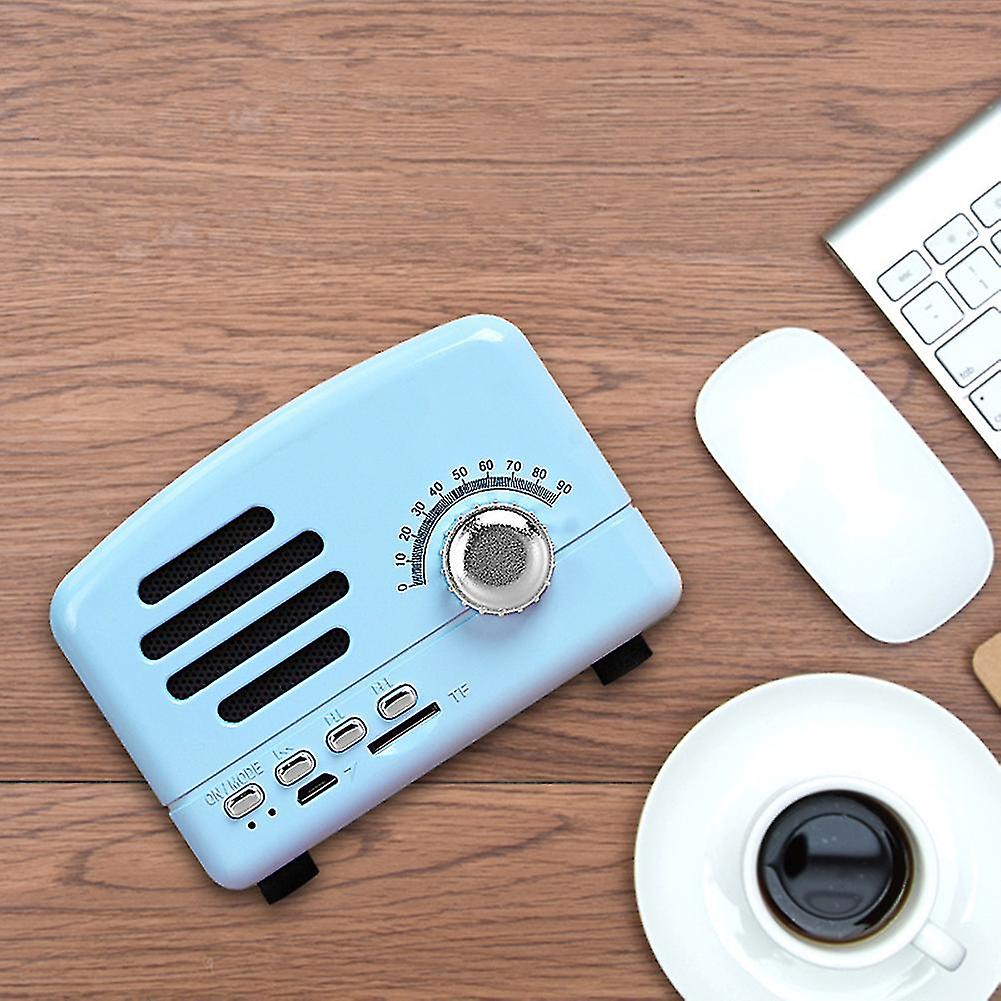 Cette mini enceinte radio Bluetooth au look rétro est à son meilleur prix sur Amazon