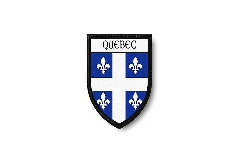 Patch Ecusson Termocollant Bord Brode Flag Prints Canada Quebec