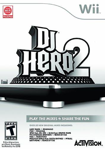 DJ Hero 2  Game - Wii - PAL - New & Sealed
