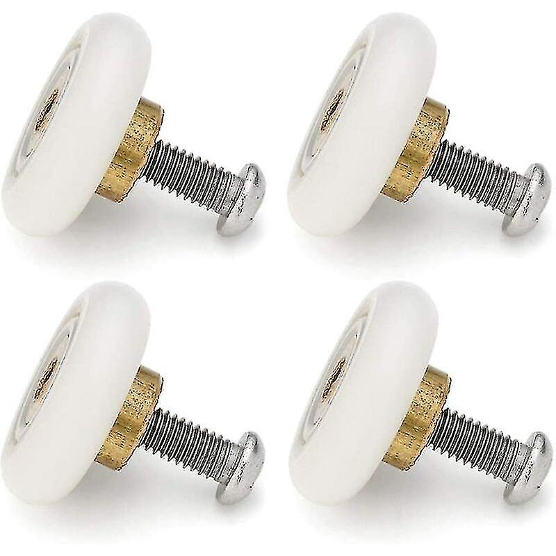 23mm Shower Door Replacement Rollers 4 Pack With M4 Screws Diameter: 23mm
