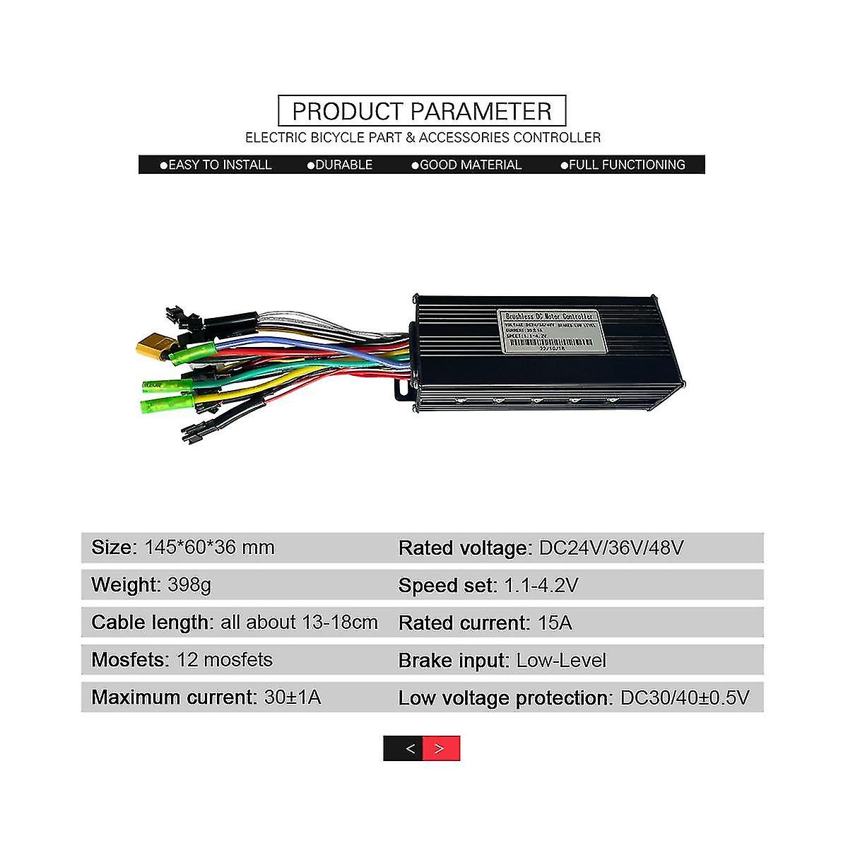 36v 48v 750w 1000w -mode 12 buizen borstelloze 30a gaskleprem kit met led S866 di