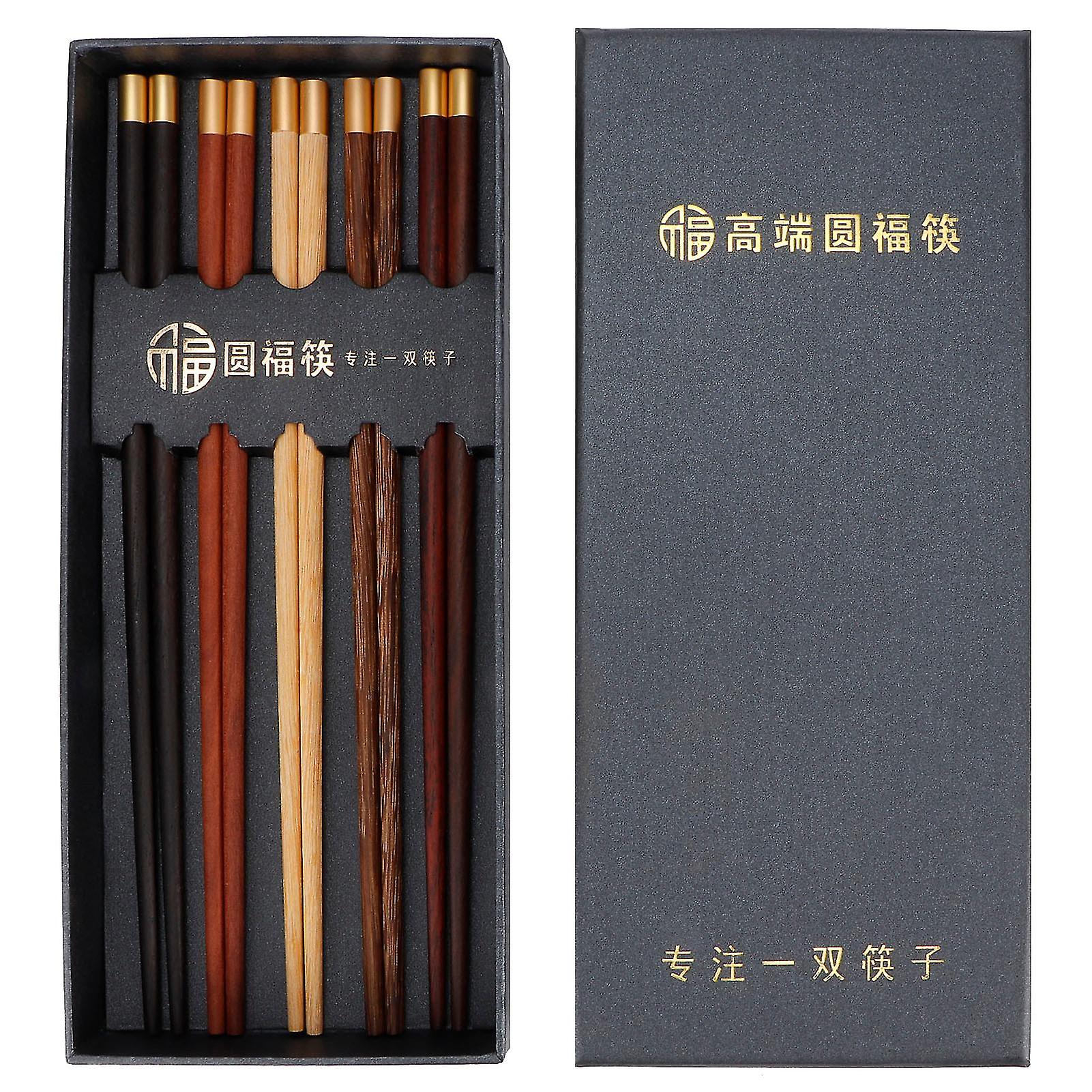 Baguettes en bois réutilisables, ustensiles de table, baguettes à sushi, cadeaux, ustensiles de cuisine ménagers
