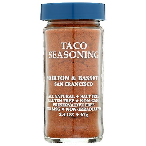 Morton & Bassett Seasoning Taco, 2.4 Oz(Case Of 3) (Pack of 1)