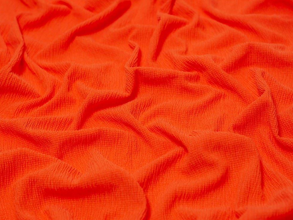 Minerva Tree Bark Textured Stretch Woven Crepe