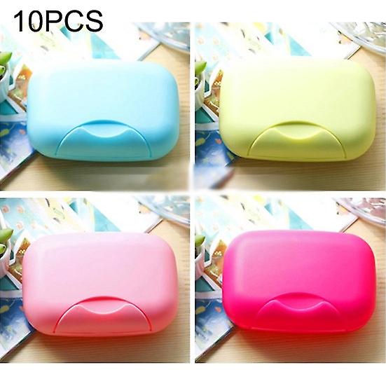 10 PCS Sealed Leakproof Home Travel Soap Box