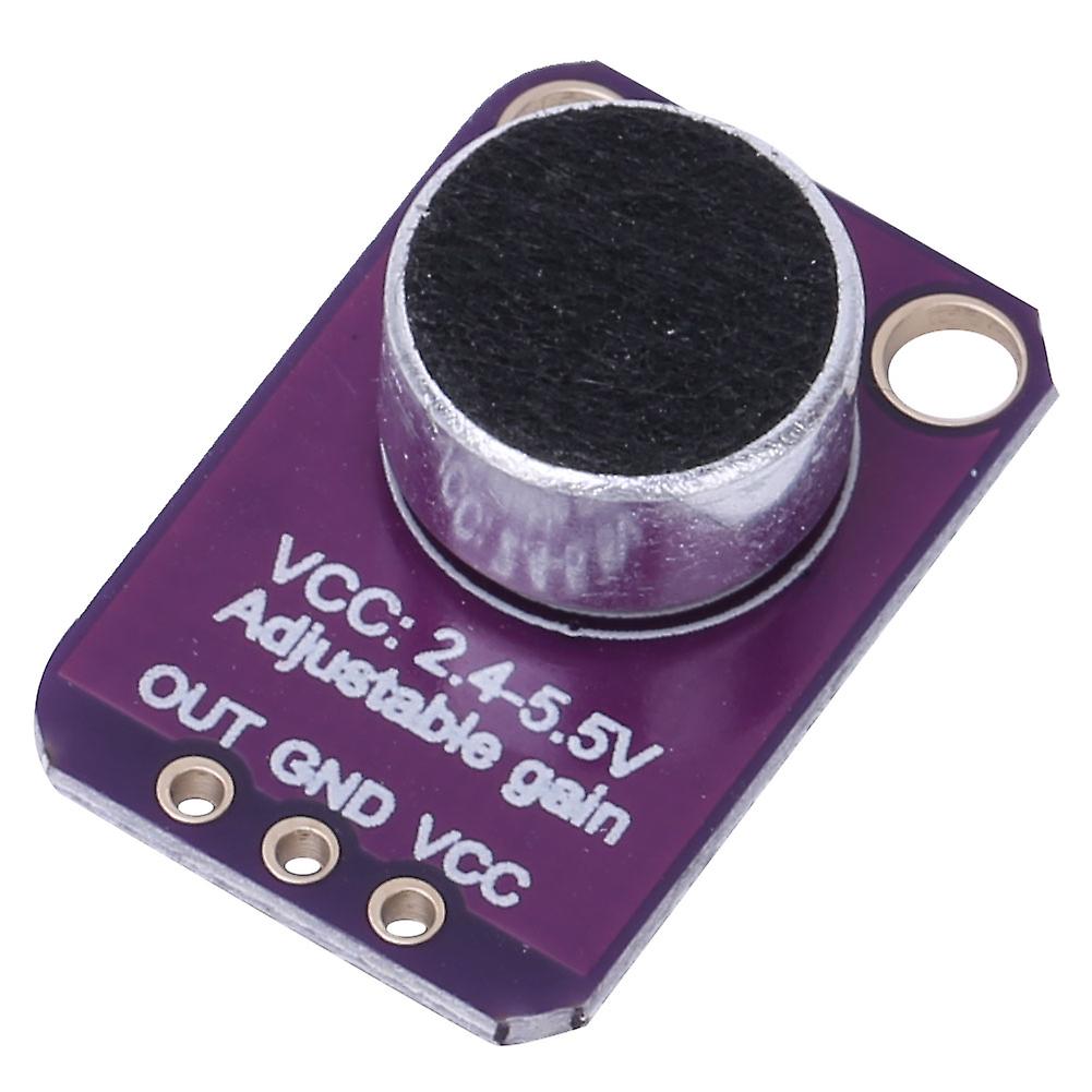MAX4466 Microphone Amplifier Module Sound Sensor 2.4V to 5.5V Microphone Preamplifier