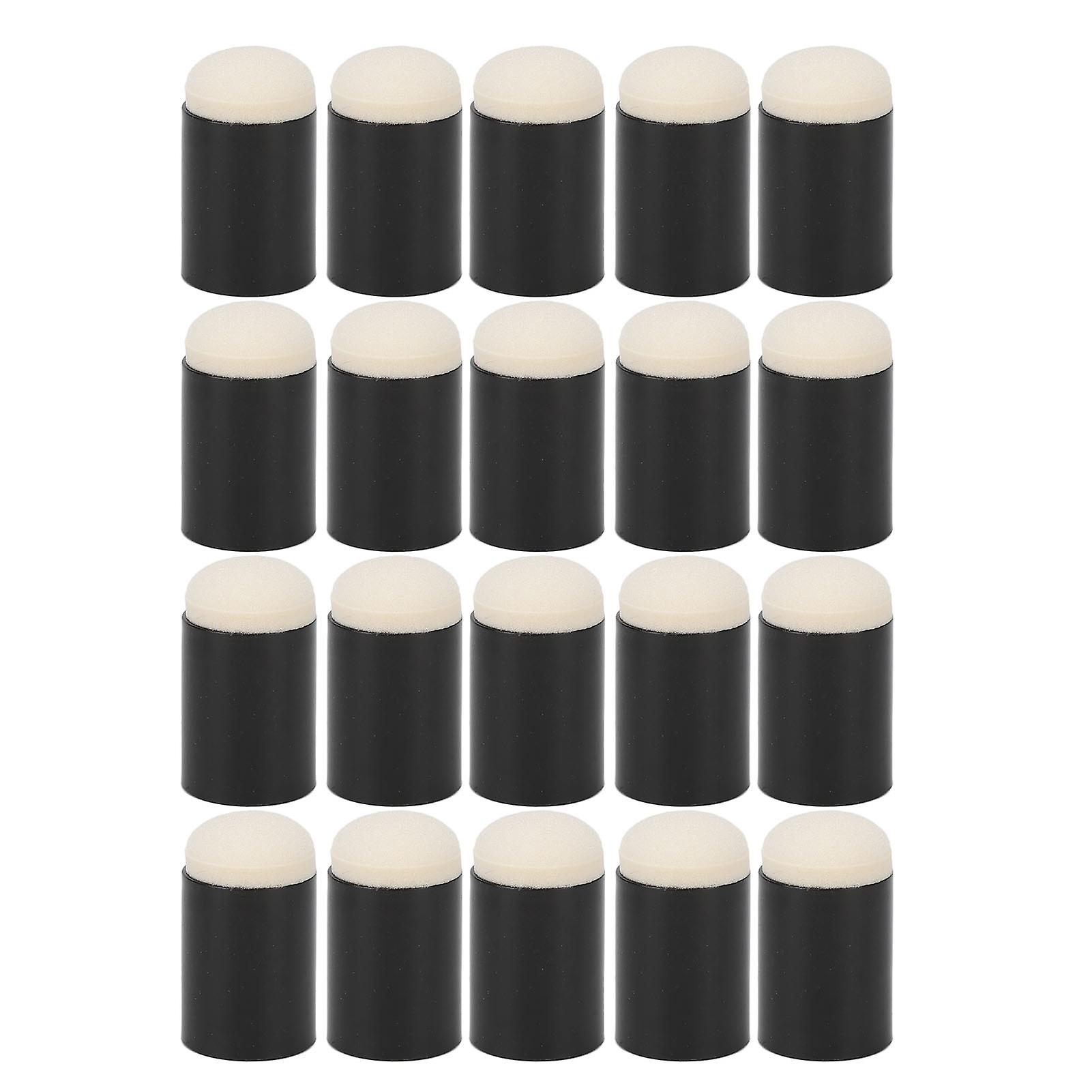 20pcs Mini Finger Sponge Dauber DIY Craft Soft Drawing Painting Sponge Dauber Set for Dark Circles