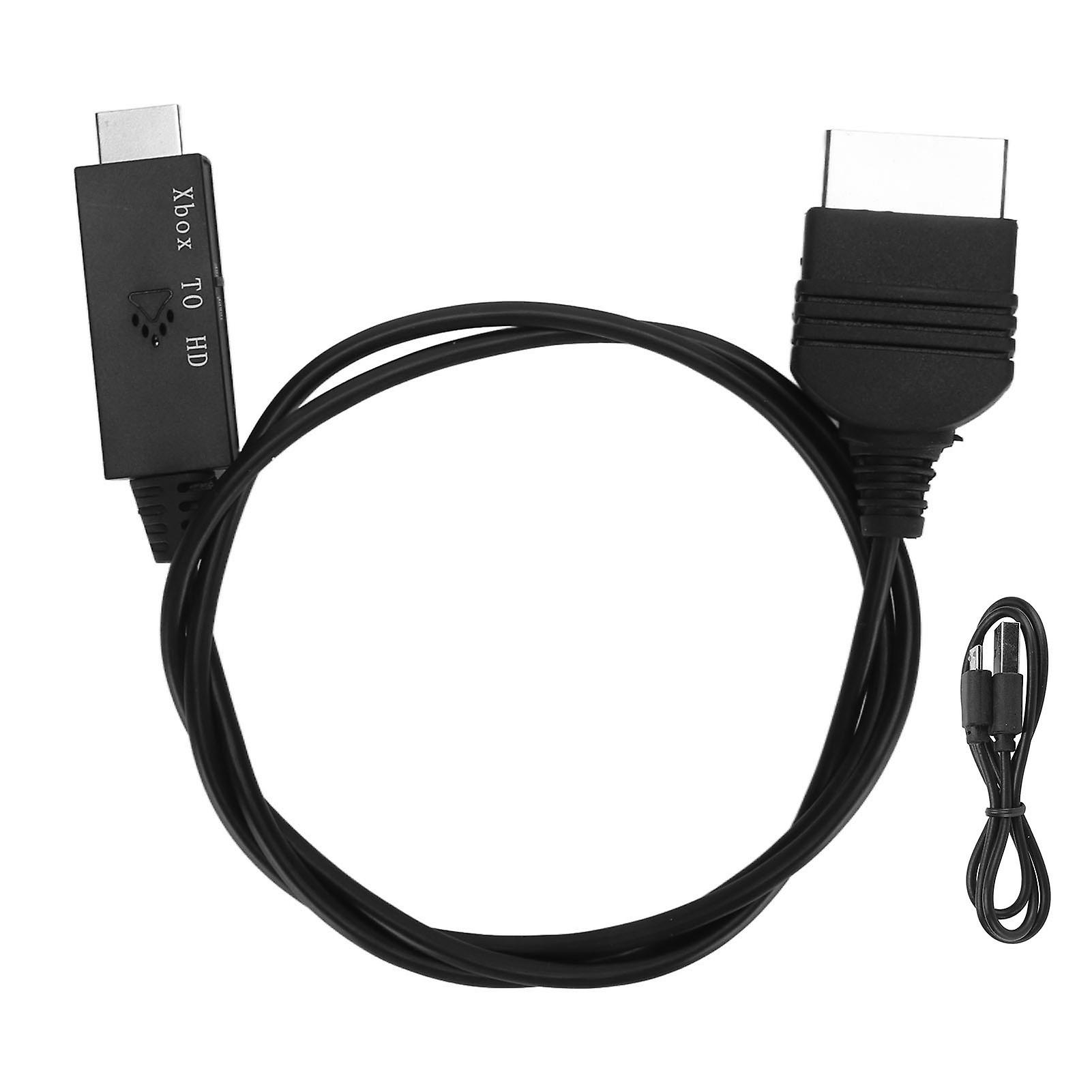Xbox Av To Hdmi Converter, Composite To Hdmi Adapter With Advanced Signal Processing And Zero Transmission Loss, Sharp Image Colors For Enhanced