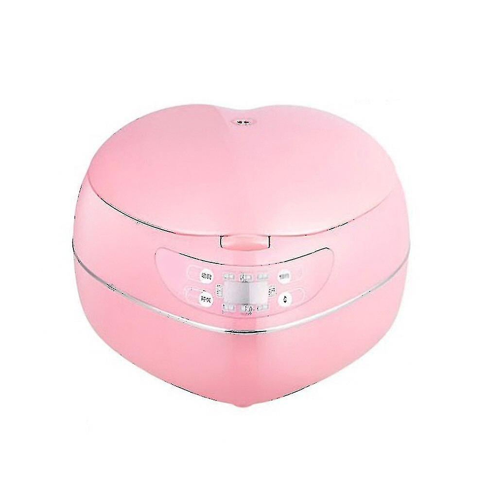 Peach Heart-shaped Rice Cooker Smart Mini Rice Cooker Household For 1-2-3-4 People