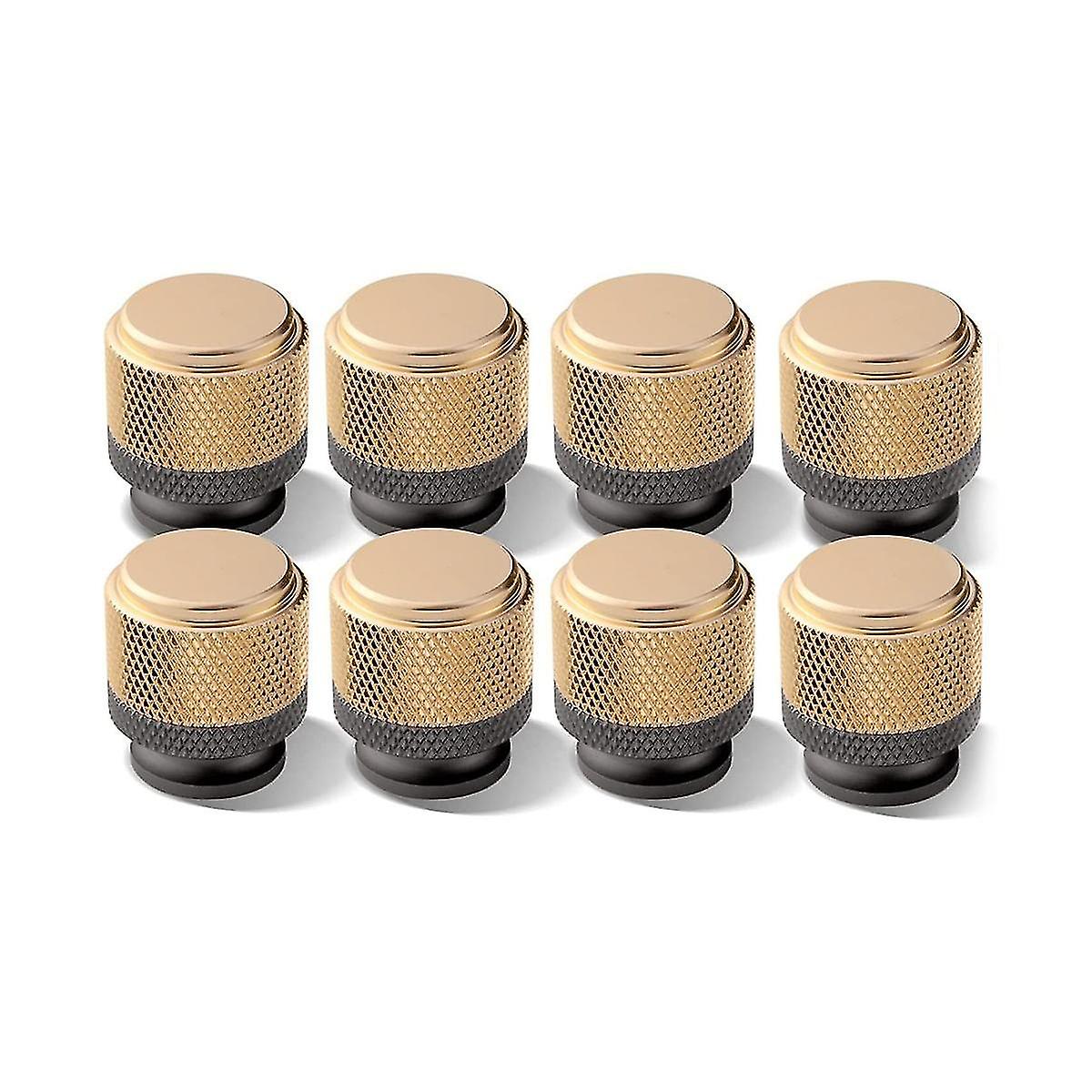 8 Pcs Knurled Cabinet Knobs Kitchen Drawer Knobs Knobs Handles Bathroom Cabinet Door Knobs Decorati-hao