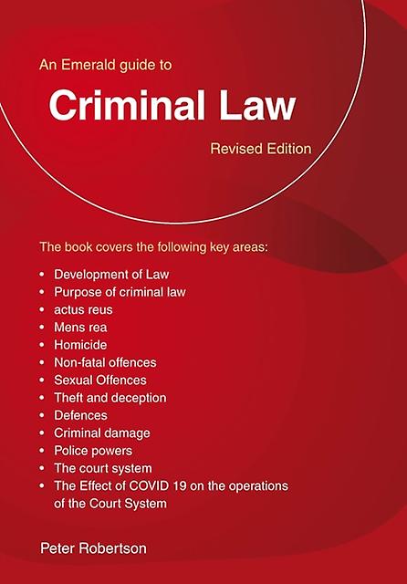 Criminal Law by Peter Robertson Paperback