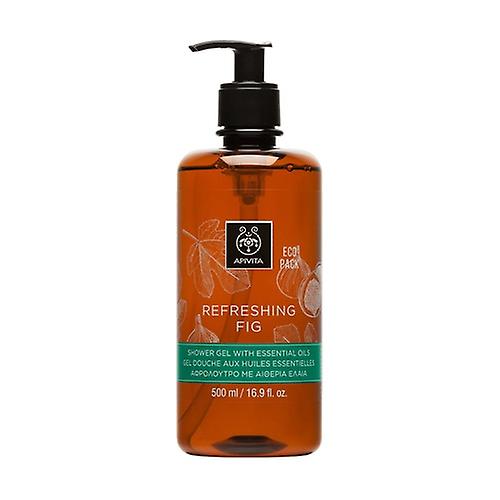 Bath gel with essential oils ecopack 500 ml of gel