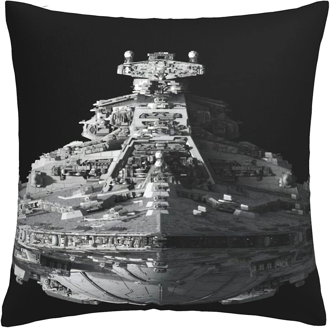 スターウォーズパック1、ソファ枕カバー45x45cm装飾スクエアスロークッションカバー枕カバー、ソファソファベッドチェアCaの家の装飾