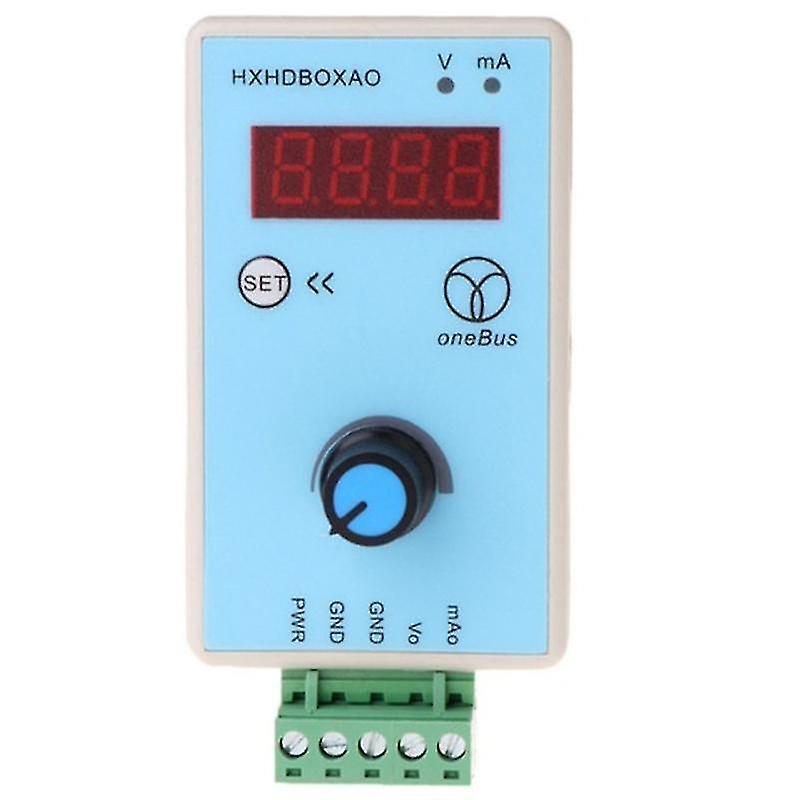 Handheld 0-10v/2-10v 0-20ma/4-20ma Signal Generator Adjustable Current Voltage Analog Simulator Signal Sources Output 24v