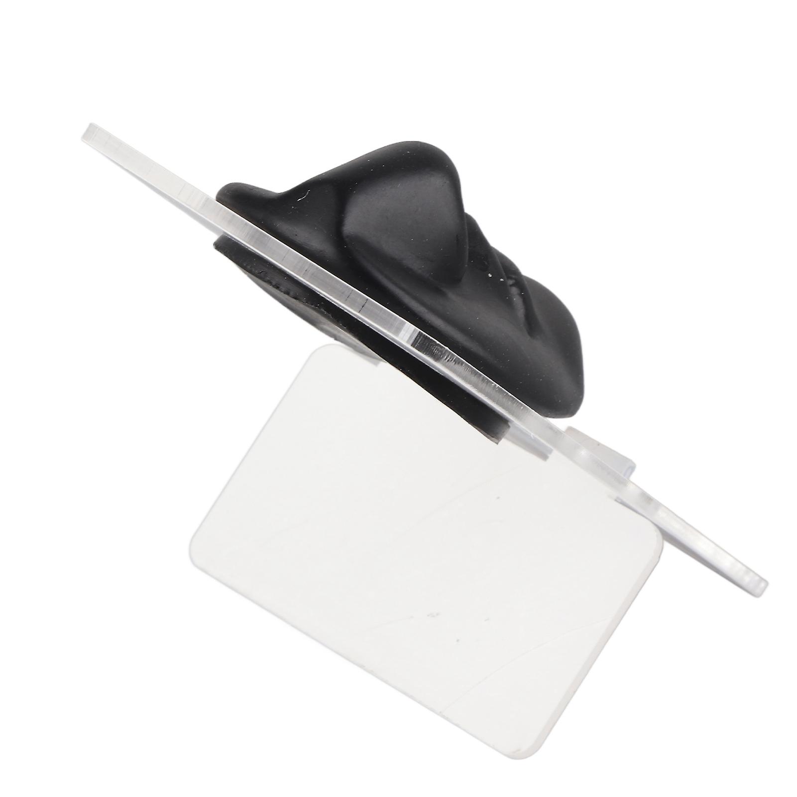 Silicone Mouth Nose Model 3D Realistic Reusable Display Nose Piercing Practice Model Black