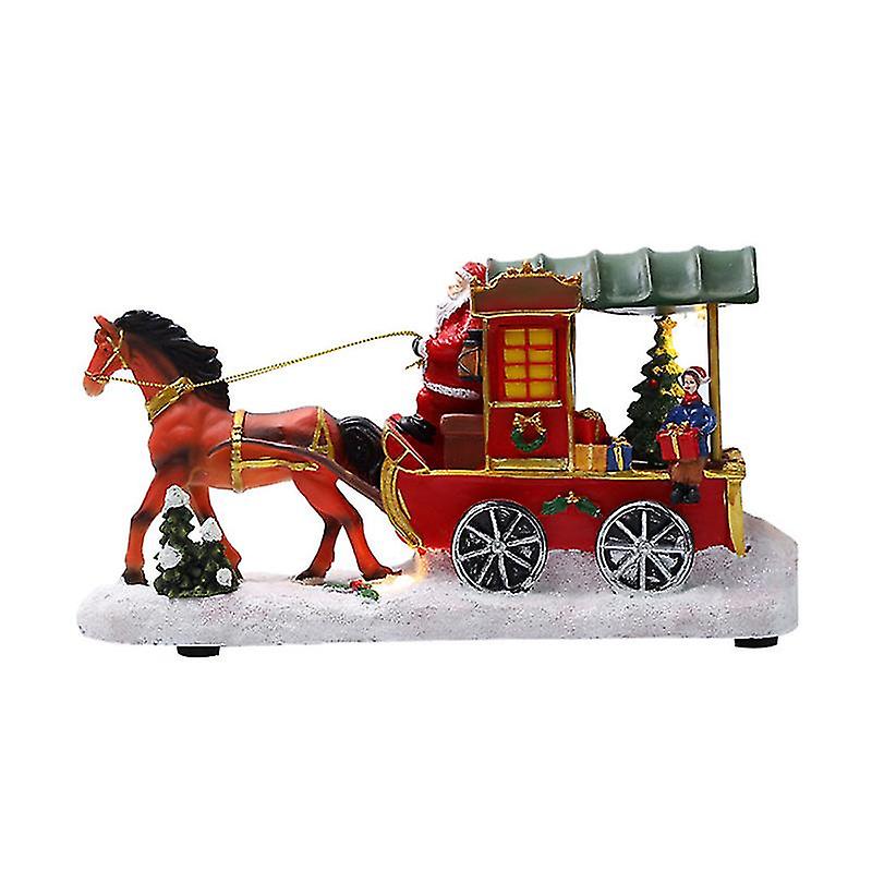1pcs Mini Xmas Carriage