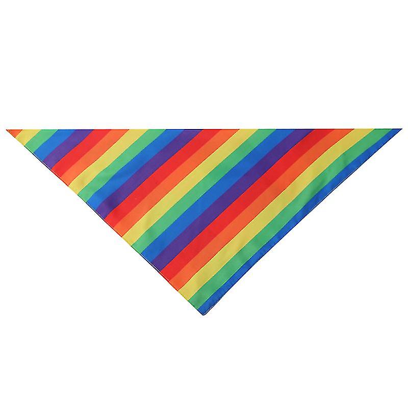 1pcs Rainbow Pattern Bib