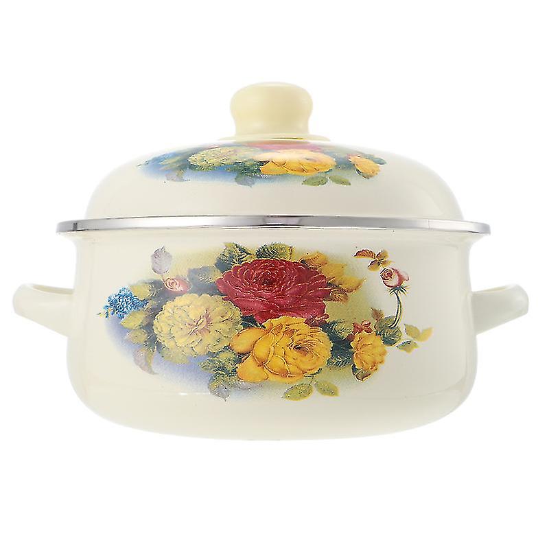 1pcs Enamel Stockpot