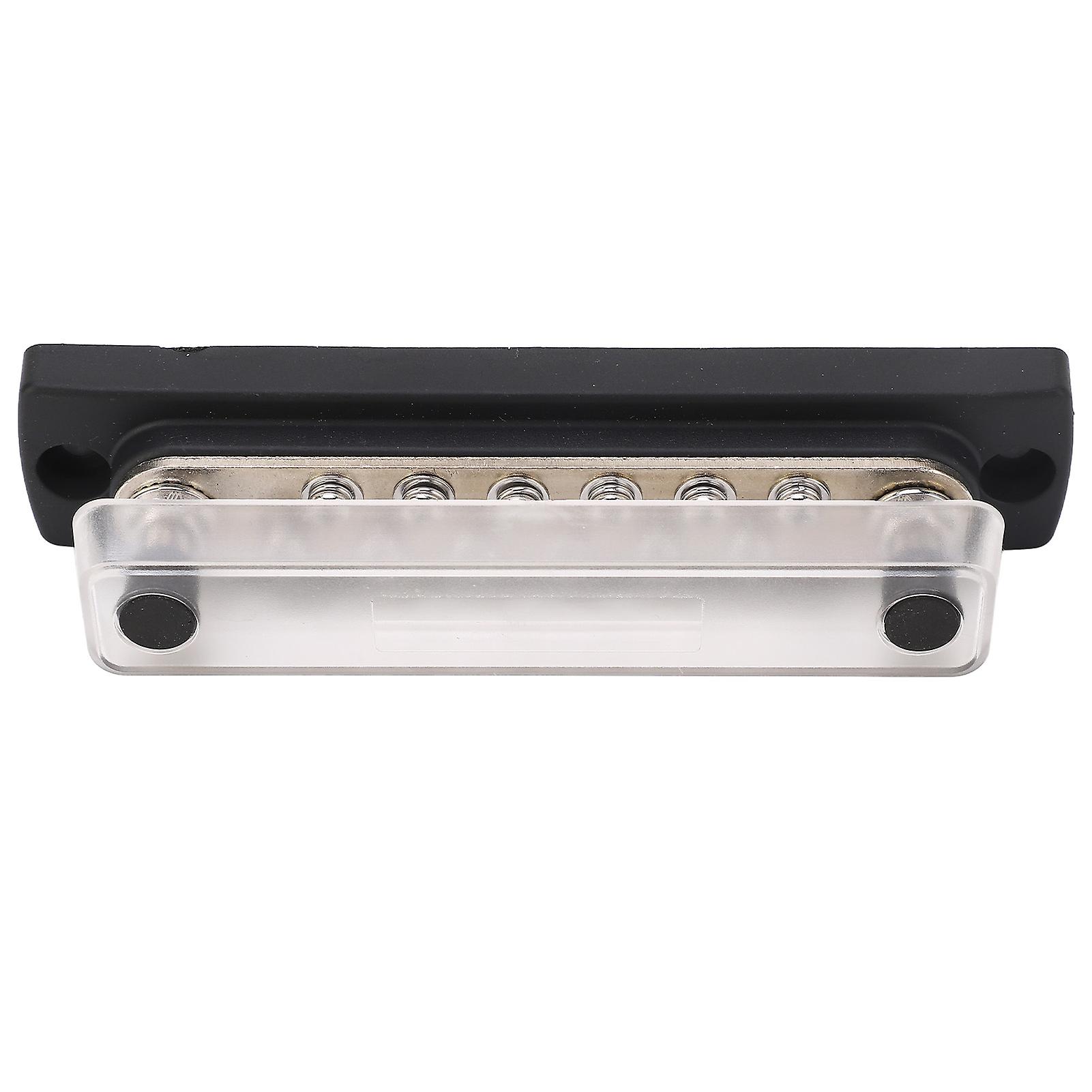 12 Point Power Distribution Block 2 X M6 Terminal Studs Terminal Bus Bar for RV Marine 