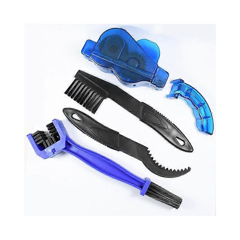 Bicycle Chain Cleaning Kit - Blue, 26*10*5cm, 4pcs