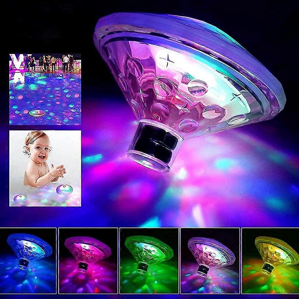 Diamond floating pool Led bath light for bathroom disco pool swimming