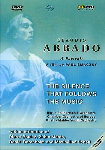Claudio Abbado The Silence That Follows the Music DVD (2002) cert E - Region 2