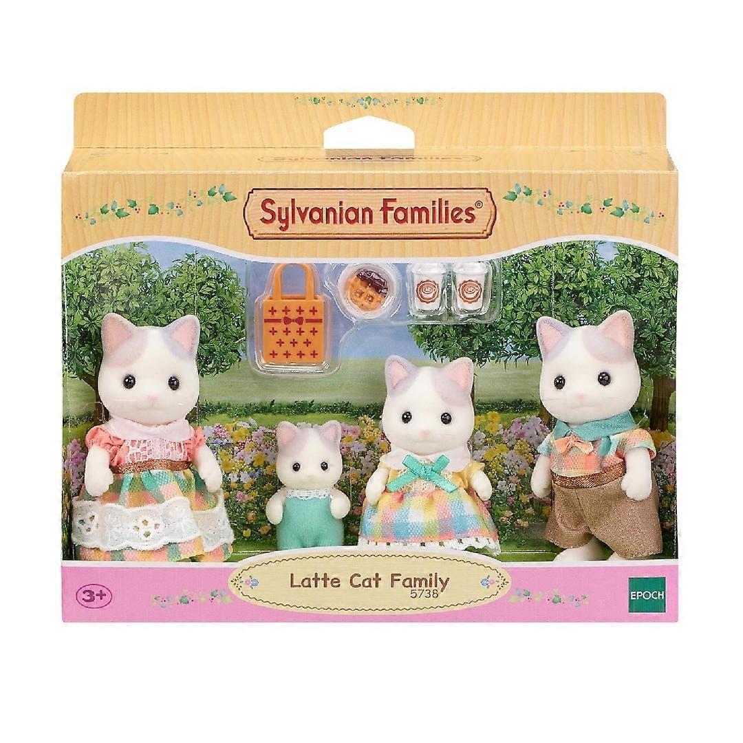 Sylvanian perheet Latte Cat -perhesetti