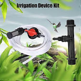 Dnger-Injektor Bewsserung Venturi G3/4 Rohr Dngemittel-Injektor +  Schalter + Filter + Wasserrohr Gartenwasser-Bewsserungsgerte-Kit | Fruugo  DE