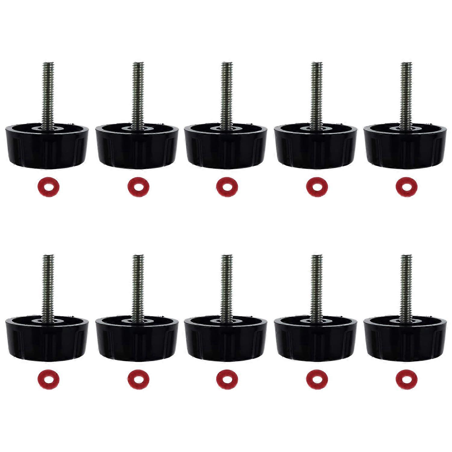 10Db csavarok anyák kupakok horgászathoz forgó orsók gomb power handle markolat