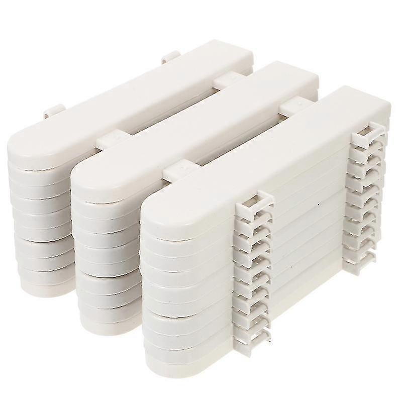 10 Pcs Decorative Plastic Picket Fence Display Fence Garden Fence Path Fence