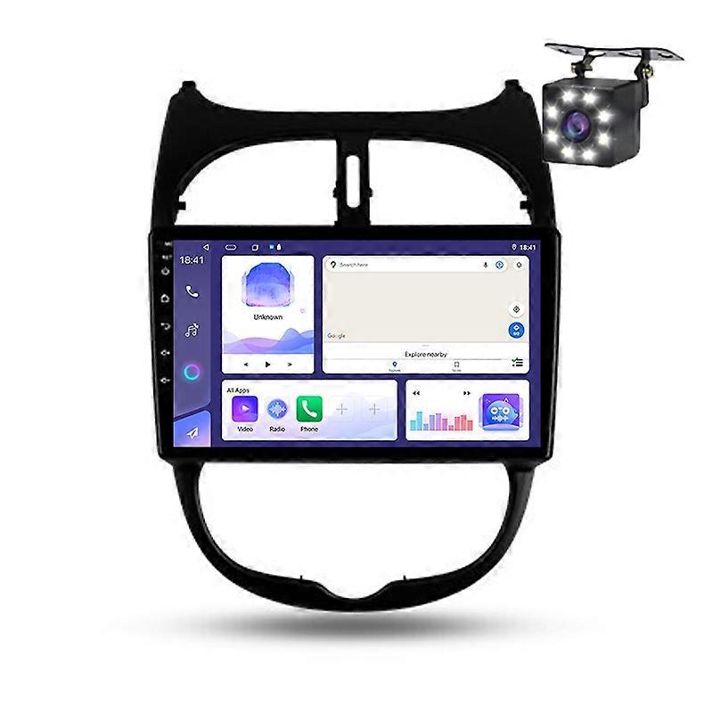 Car Multimedia For Peugeot 206 1998 - 2012 Android Radio Navigation GPS Player Carplay