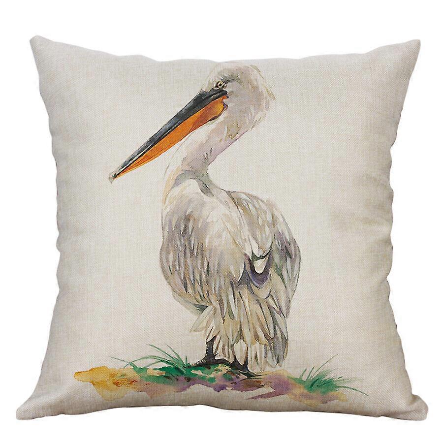 Grus japonensis枕カバーソファ車のウエストクッションカバーホームDcorデザイン714jpjcjh