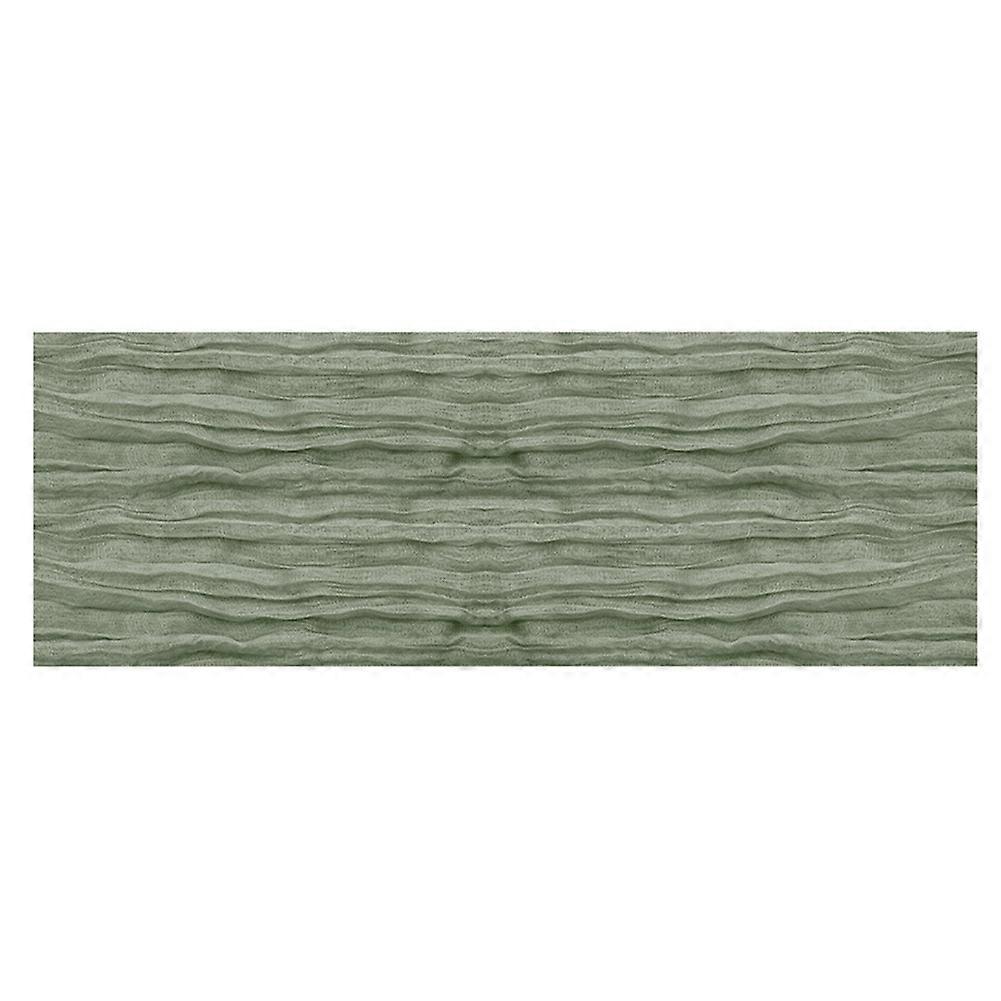Solid-Color Wrinkled Table Runner Personalized Crafts Desk Decor for Home Hotel