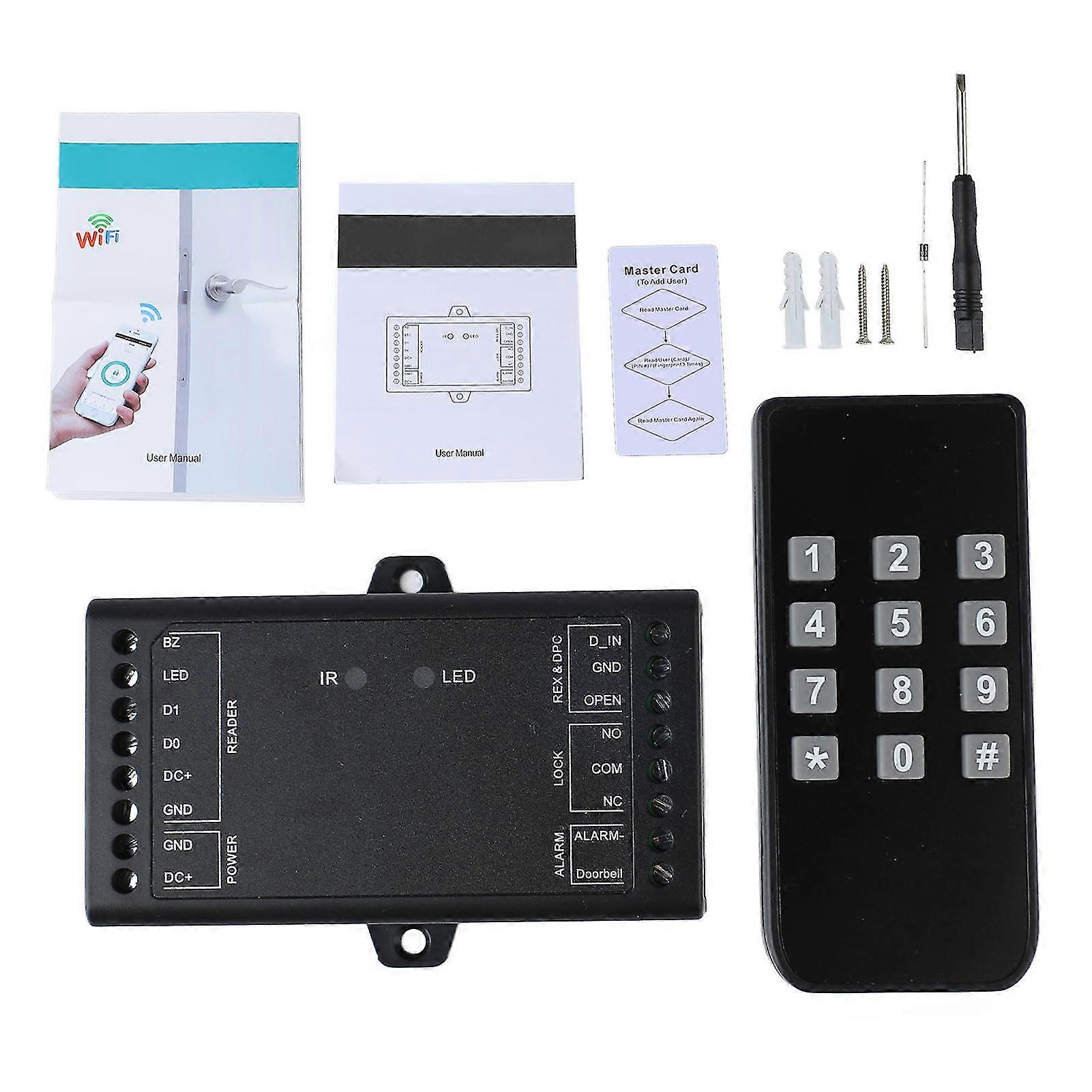 Wireless Access Control System Waterproof Access Controller Keypad Em Card Reader 125khz Rfid Access Control System