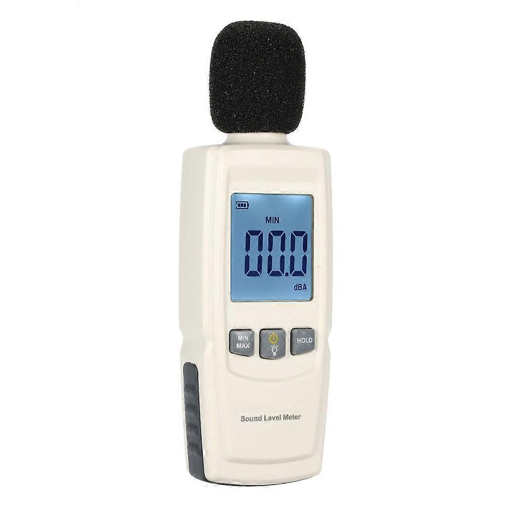 LCD Digital Sound Level Meter Noise Volume Measuring Instrument Decibel Monitoring Tester 30-130dB