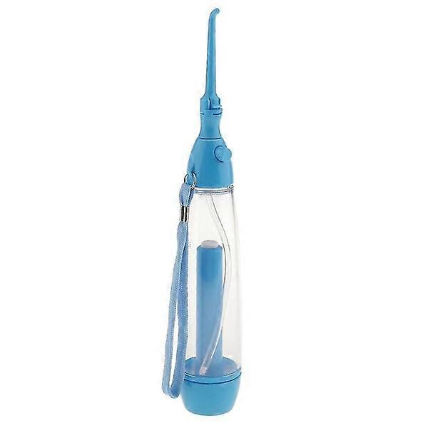 Movable Head Manual Tooth Cleaner with Oral Water Flosser