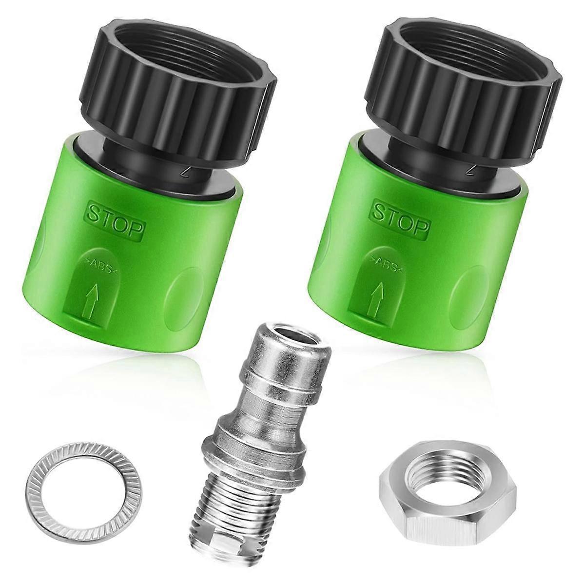 Lawn Mower Deck Wash Kit, Deck Wash Adapter Attachment Kit, Riding Lawn Mower Cleaning Accessories