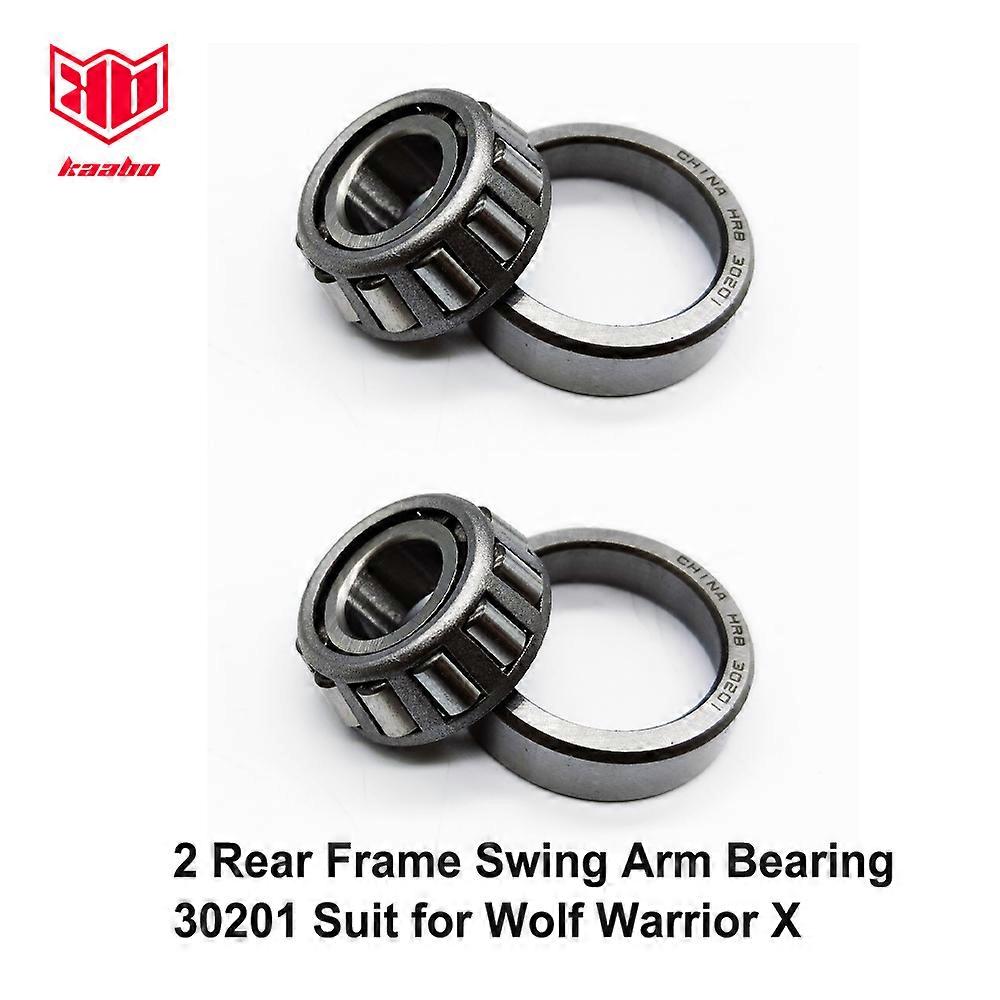 Kaabo Offical 30201 Telaio posteriore Cuscinetto del braccio oscillante 30202 Cuscinetto a testa rotante Vestito di ricambio per Kaabo Wolf Warrior X E-Scooter