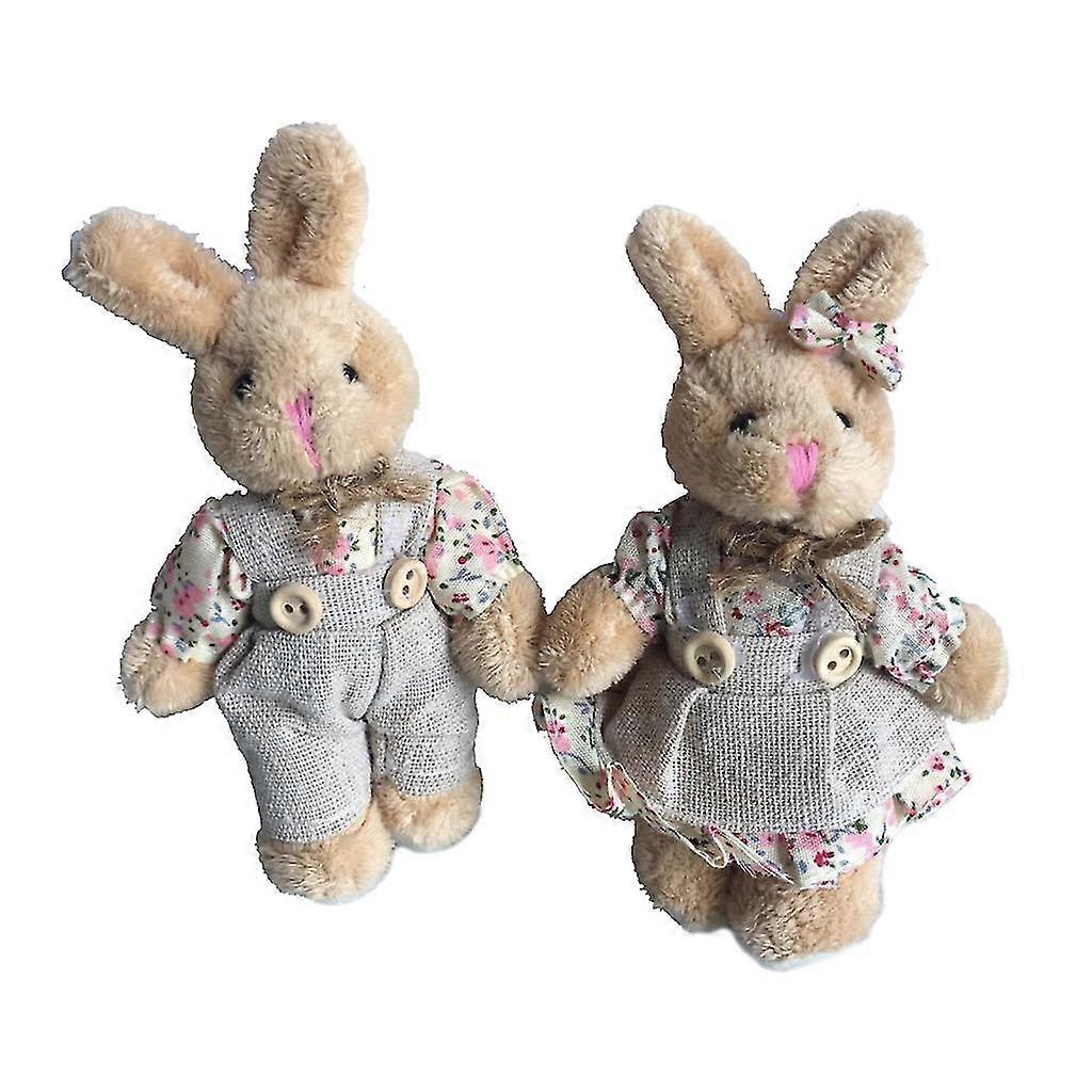 Plush Dolls Keychains Plush rabbit Keychains Plush rabbit Keyrings