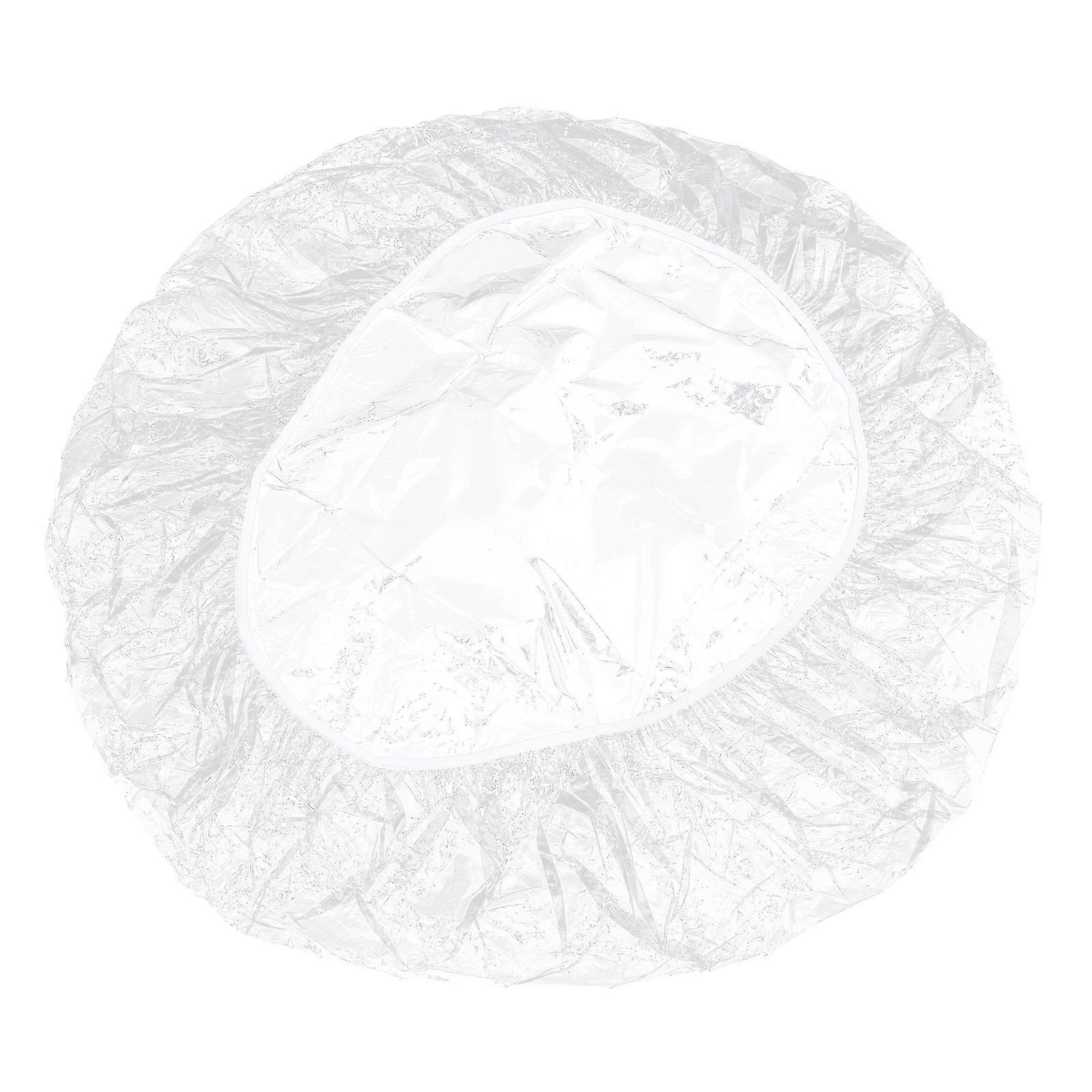 Elastic Tablecloth Transparent Tablecloth Round Fitted Tablecloth With Flannel Backing