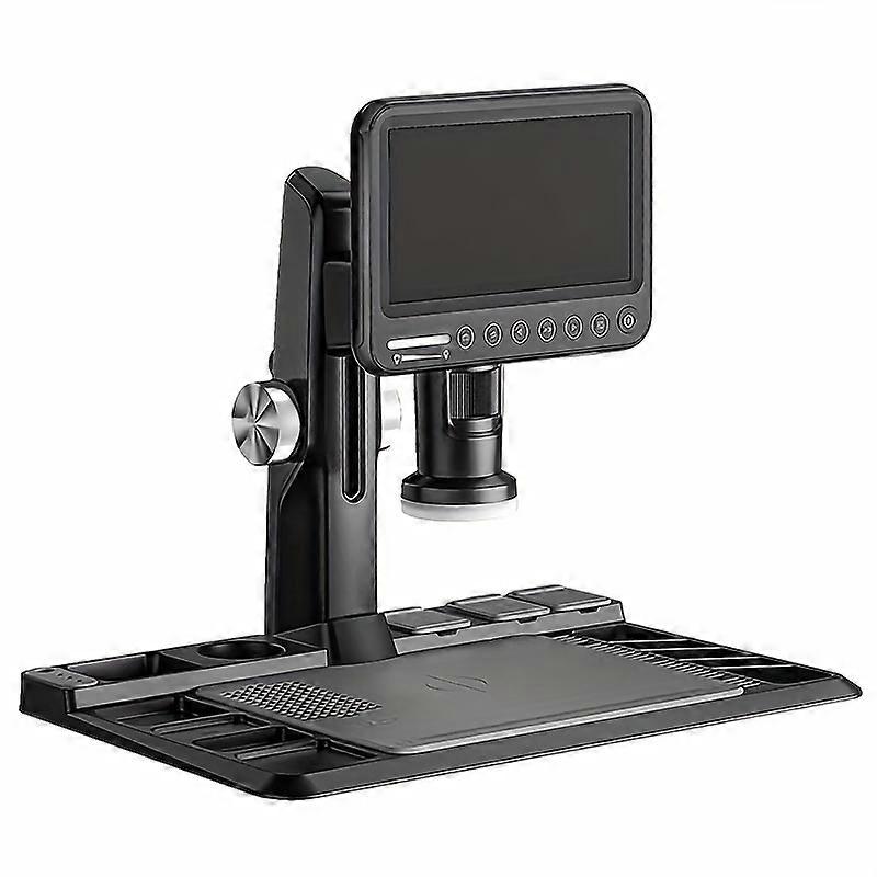 Electronic Microscope 7-inch Screen 1200w High-definition Pixel Magnification 1600x Wireless Remote Control Suitable For Watch Repair And