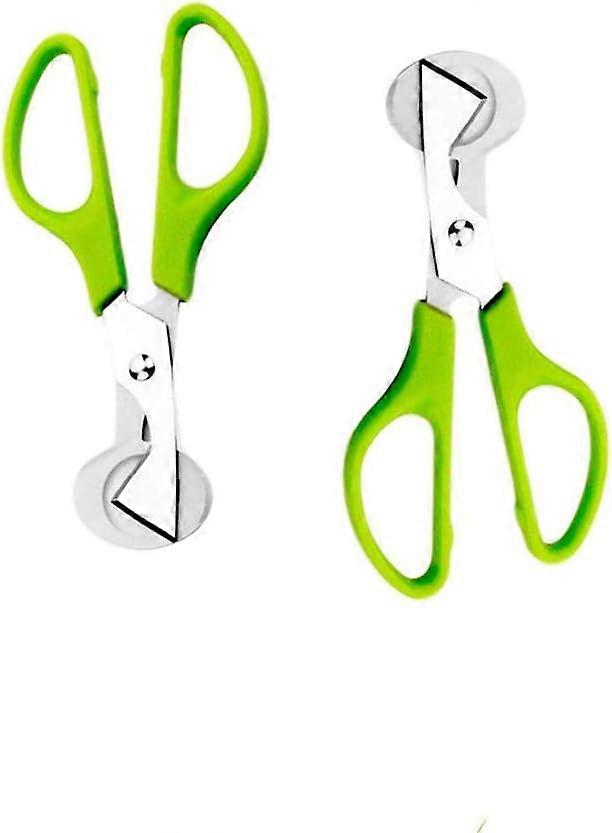 2 Pieces Quail Scissors, Eggshell Cutting Scissors, Stainless Steel Quail E