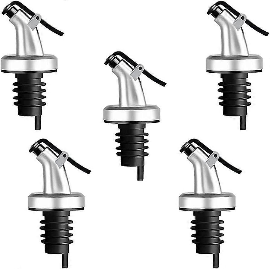 5Pcs Oil Bottle Pourer with Protective Cap