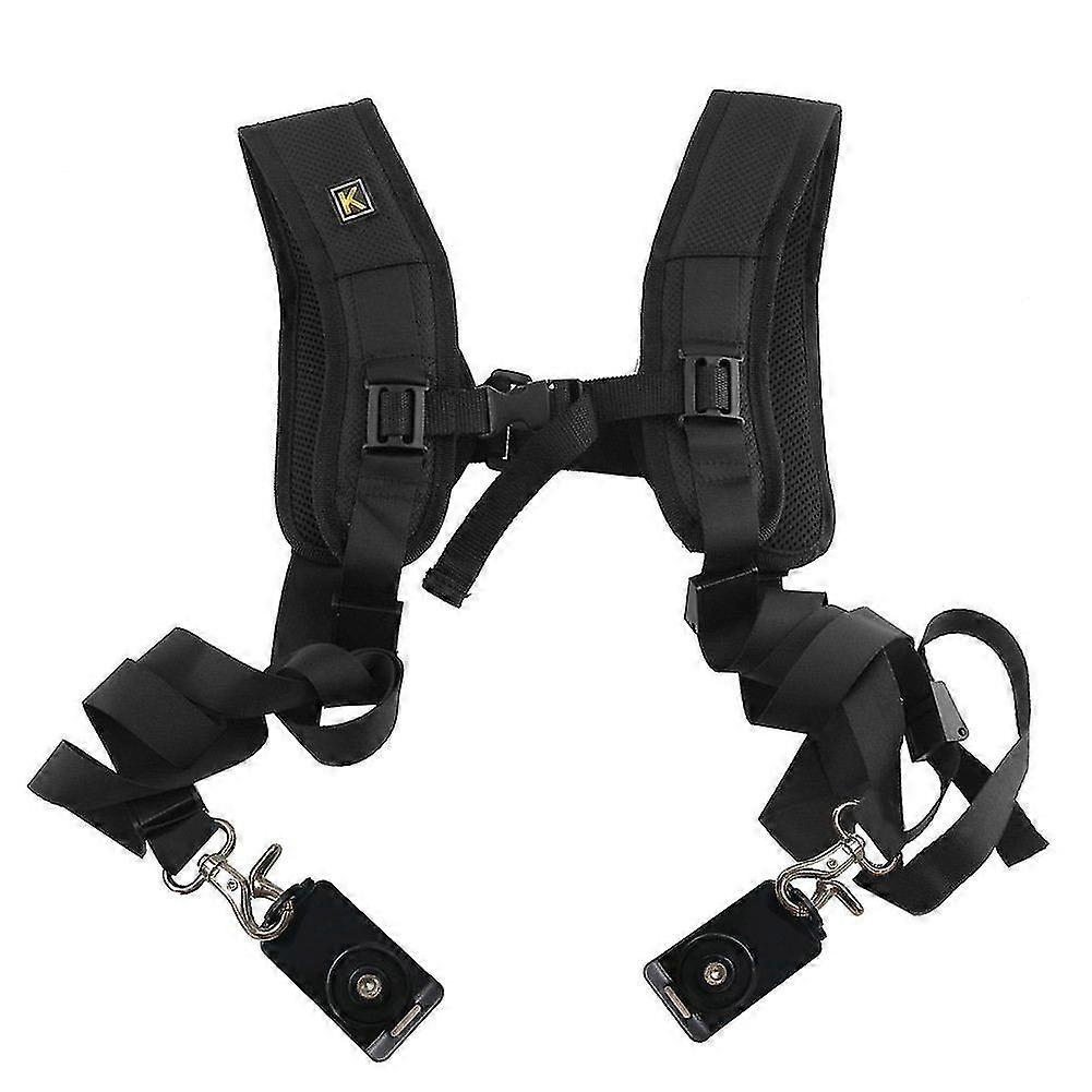 Quick Release Dual Camera Shoulder Strap