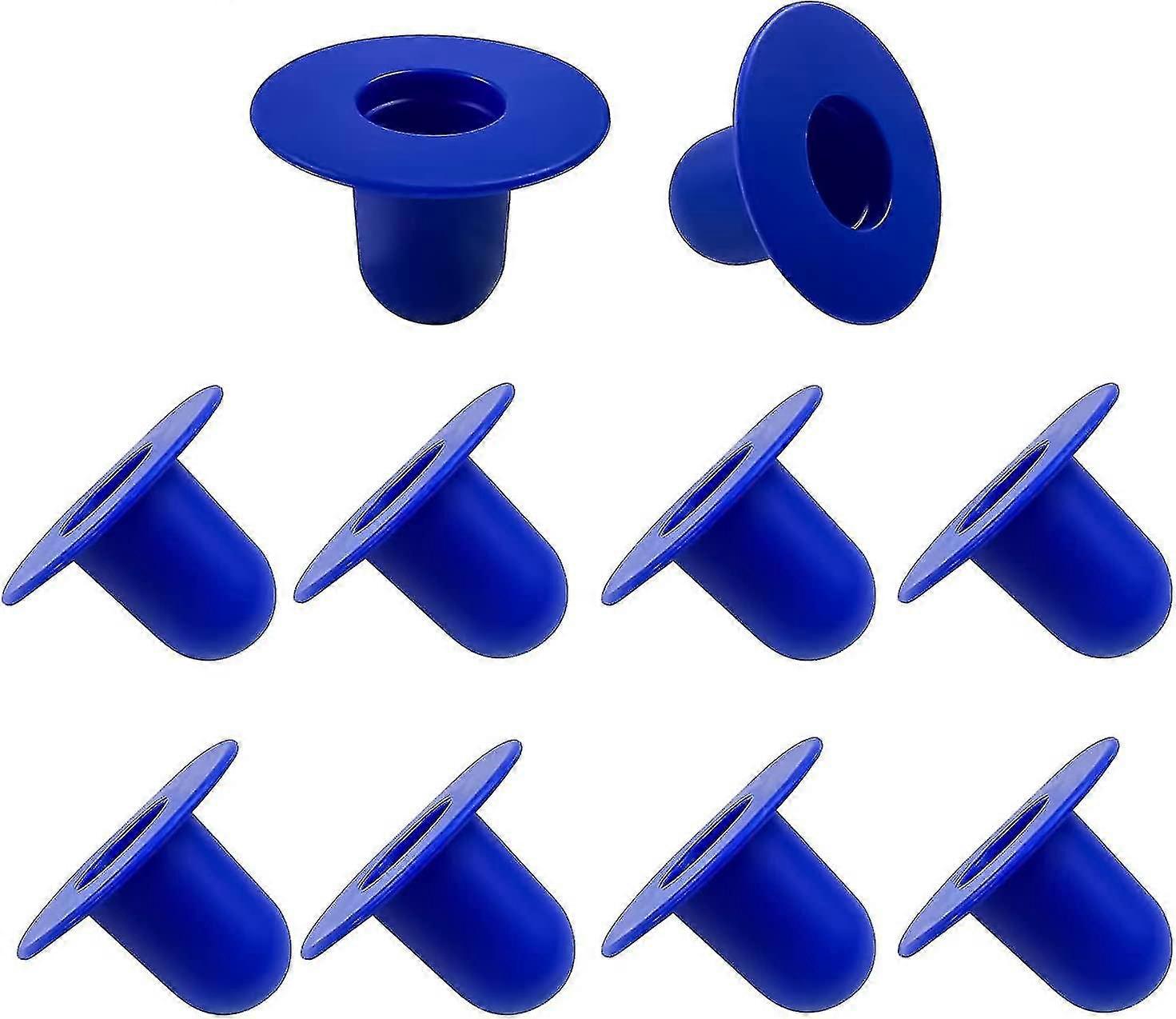 Swimming Pool Plugs, Inground Pool Filters, Swimming Pool Filter Hole Plugs, Swimming Pool Drain Plugs Replacement Plugs 10 Pieces Blue