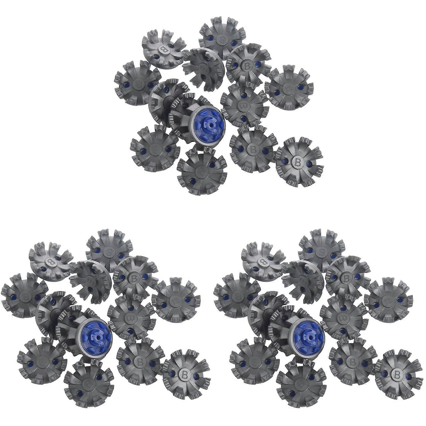 42 Pcs/Set Golf Cleats Shoes Spikes Rubber Screw Studs Golf Spikes Fast Twist Golf Shoes Replace Sp