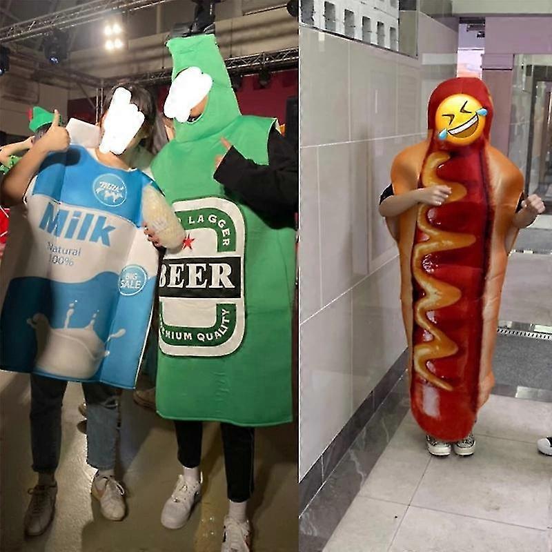 Croissant Cosplay Outfit – Lustiges Essen Kostüm Unisex Für Karneval, Halloween & Party, Einheitsgröße 83x135 Cm Croissant Cosplay Outfit – Lustiges Essen Kostüm Unisex Für Karneval, Halloween & Party, Einheitsgröße 83x135 Cm