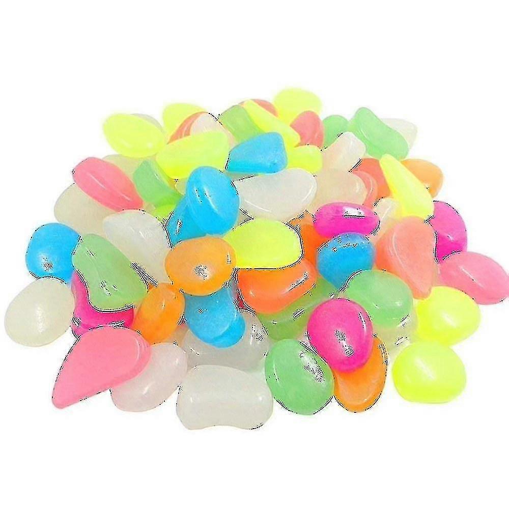 800pcs/300pcs/100pcs Luminous Stones,luminous Pebbles Luminous Pebbles Decorative Stones A
