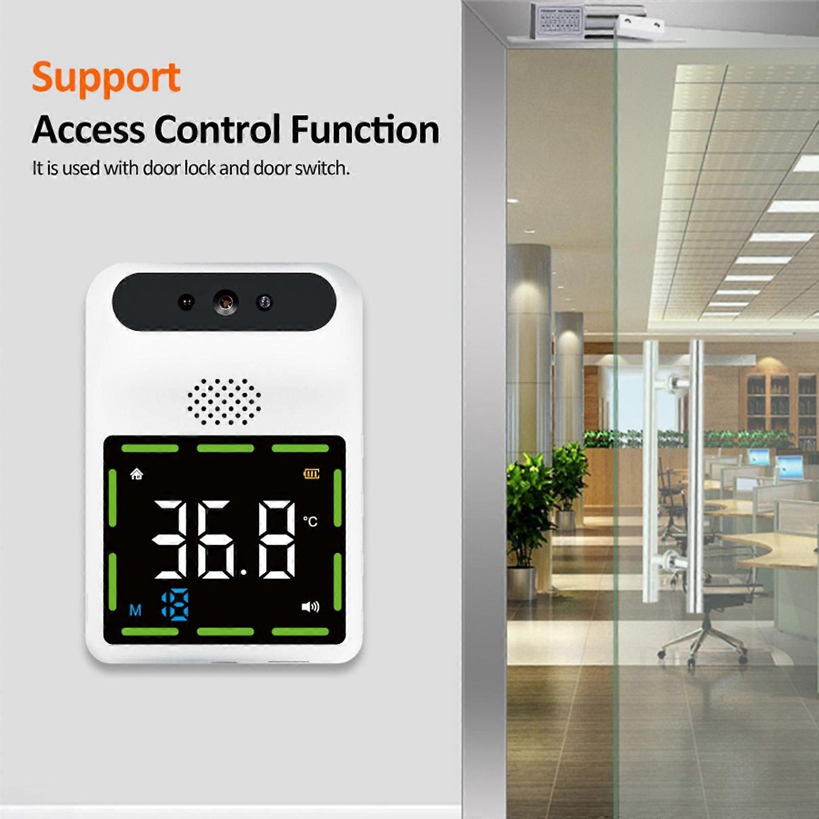 High Accuracy Non-contact USB Automatic Intelligent Thermometer Temperature Indicator Wall Mounted Human Body Infrared